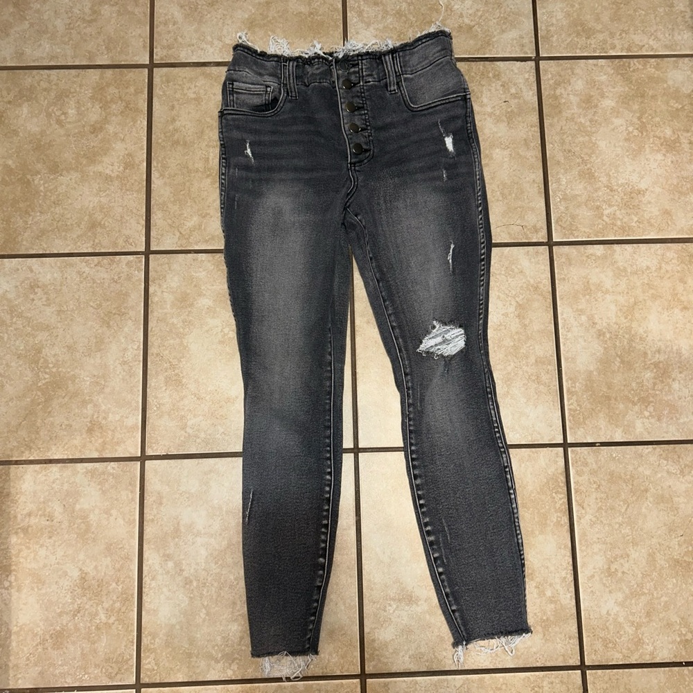 Kut from the Kluth Connie Fab Ab Skinny Ankle jeans size 6